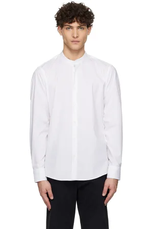 HUGO BOSS White Slim-Fit Shirt
