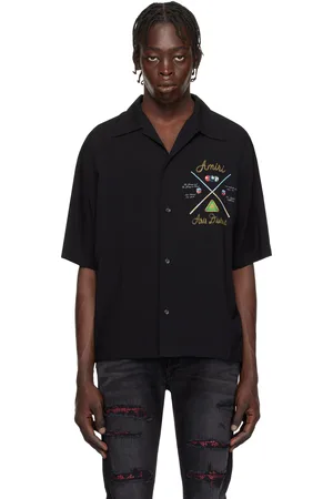 AMIRI Pool Cue Bowling Shirt