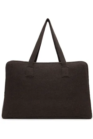 AYA MUSE Gray Jacques Zipper Duffle Bag
