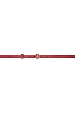 VERSACE Red Medusa Biggie Belt