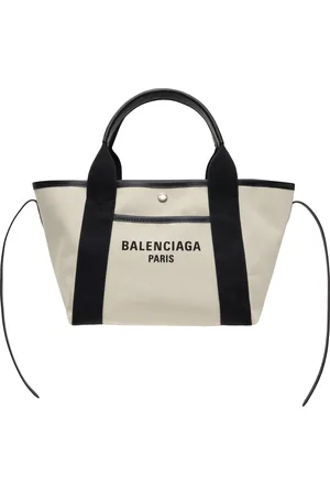 Balenciaga Off-White Biarritz Small Tote