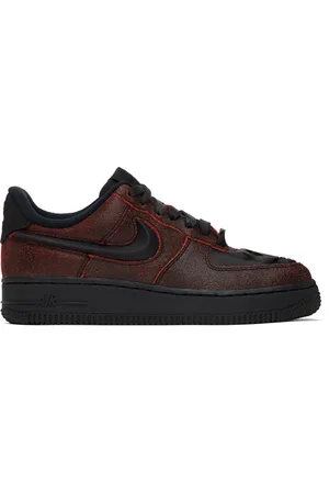 Nike Black & Red Air Force 1 Retro 