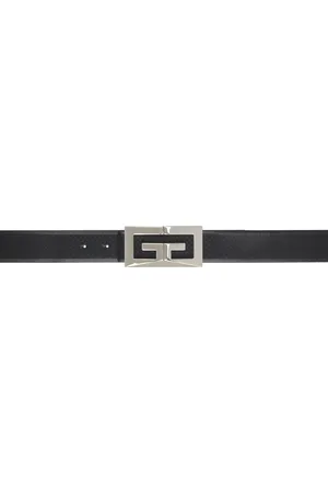 Givenchy Black 2G Reversible Belt