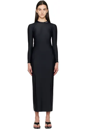 Alexander Wang Rashguard L/S Maxi Dress