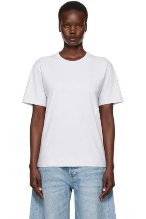Alexander Wang Gray Puff Logo T-shirt