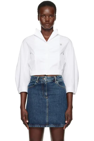 Givenchy White Puff Shirt