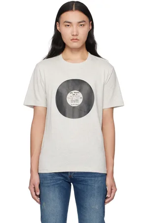 A.P.C. Gray Vinyl T-shirt