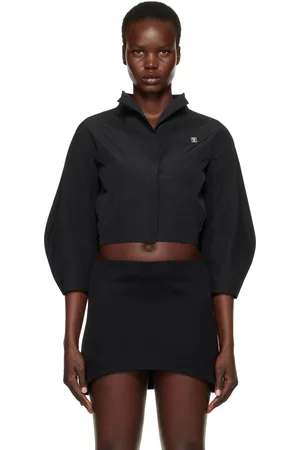 Givenchy Black Puff Shirt