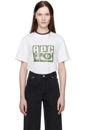 A.P.C. White Platine T-shirt