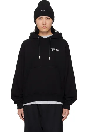OFF-WHITE Black Script Hoodie