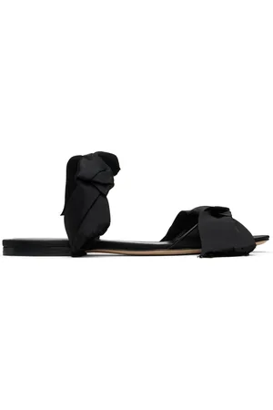 The Row Black Vika Knot Sandals