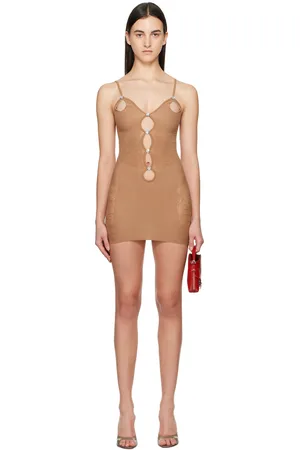 Poster Girl Brown Megan Minidress