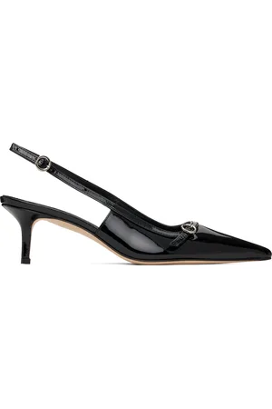 Aeyde Saba Leather Slingback Heels