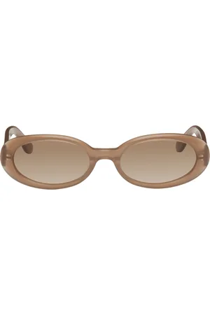 DMY STUDIOS Beige Valentina Sunglasses