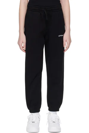 OFF-WHITE Kids Black Bookish Sweatpants