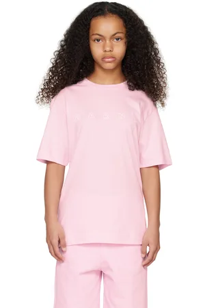 Marni Kids Pink Logo T-shirt