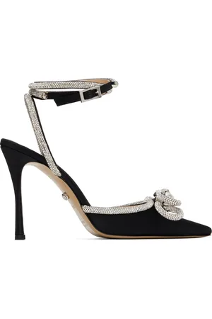 Mach & Mach Double Bow Satin Heels