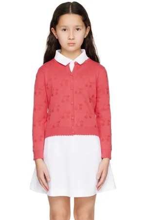 BONPOINT Kids Pink Thindra Cardigan