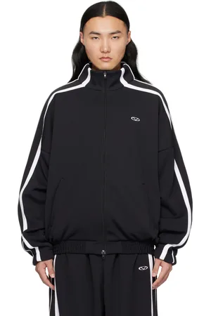 Vetements & White Oval Logo Gym Jacket