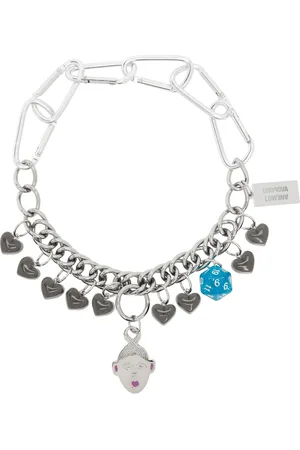 Chopova Lowena Silver Kiss BFF Necklace