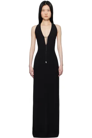 16Arlington Black Eima Maxi Dress