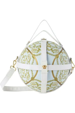 VERSACE White & Gold Spalding Edition Basketball
