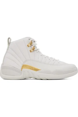 Nike Beige Air Jordan 12 Retro Sneakers
