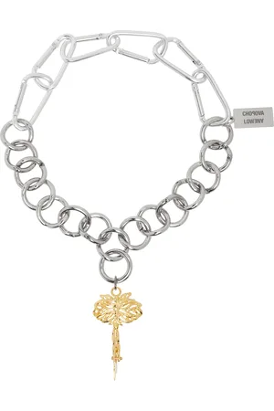 Chopova Lowena Silver Fly Away Necklace