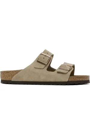 Birkenstock Taupe Regular Arizona Sandals