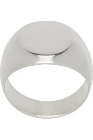 Jil Sander Silver Signet Ring