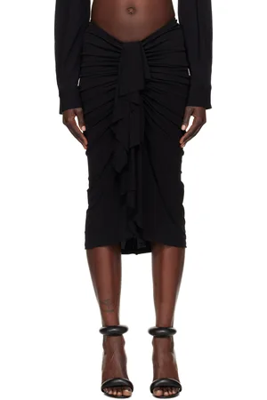 CHRISTOPHER ESBER Vivenda Drape Midi Skirt