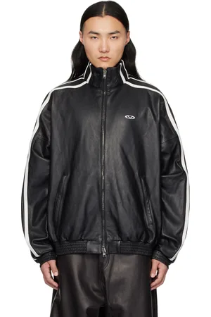 Vetements Gym Leather Jacket