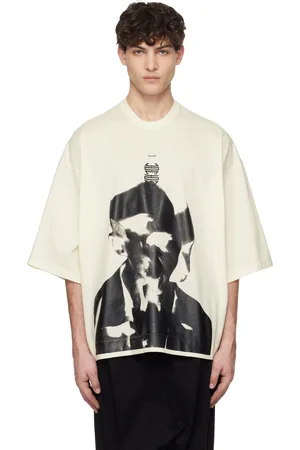 JULIUS Off-White Ana-Diptych JD Portrait T-shirt