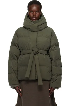 Holzweiler Green Steilia Brushed Down Jacket