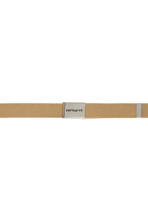 Carhartt Brown Clip Belt