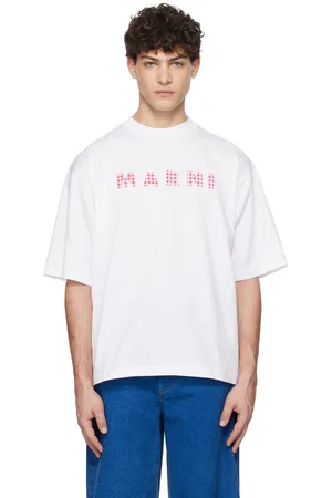Marni White Checked 