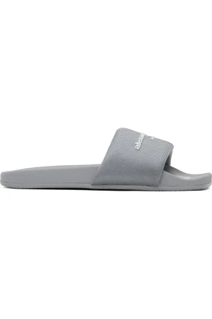 Alexander Wang Gray AW Pool Slides