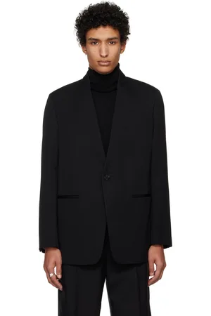 Jil Sander Black Wool Tailored Blazer