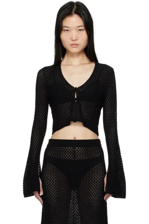 THE GARMENT Black Tanzania Short Blouse