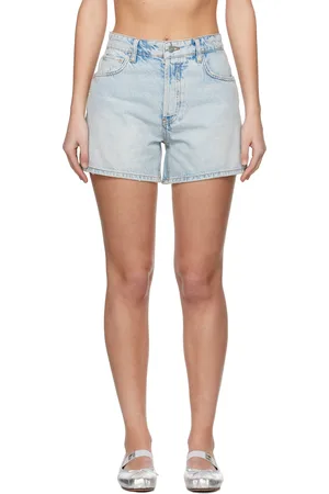 ANINE BING Blue Dalton Denim Shorts