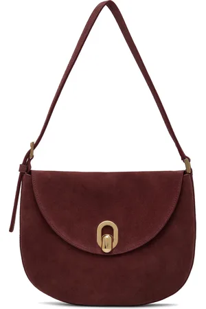 SAVETTE Burgundy Small Tondo Bag