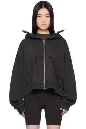 Entire Studios Black Full Zip Hoodie
