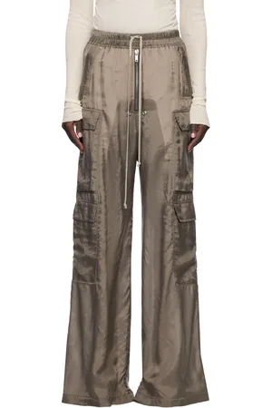Rick Owens Gray Hollywood Cargobelas Lounge Pants
