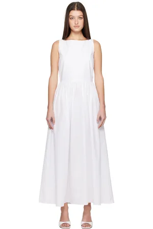 MATTEAU Tie Back Midi Dress