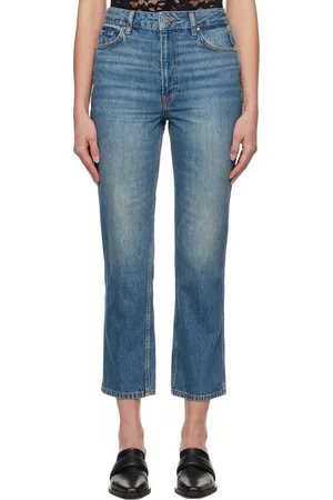 ANINE BING Blue Vin Jeans