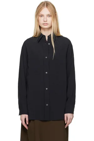 STUDIO NICHOLSON Navy Leto Shirt