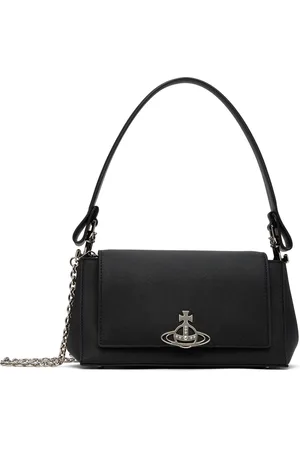 Vivienne Westwood Black Medium Hazel Bag