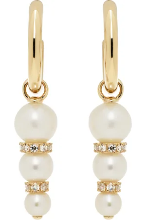 BY PARIAH Perle Hoop Earrings