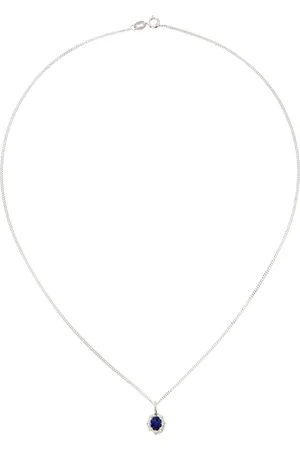 Bleue Burnham Silver Mini Bamboo Pendant Necklace