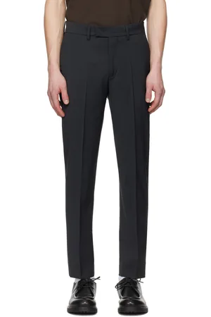 BARENA Gray Capovae Tropical Trousers